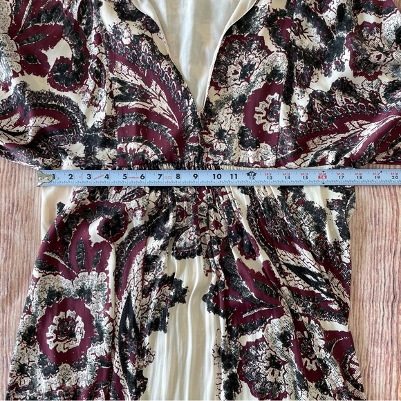 Free People Dress Womens Small Say You Love Me Mini Tunic Floral Boho Dolman - Picture 9 of 10